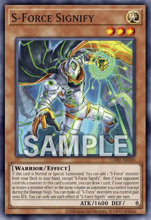 CORI-AE020 S-Force Signify