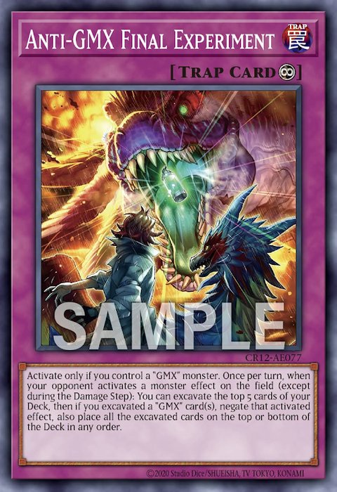 CR12-AE077 Anti-GMX Final Experiment