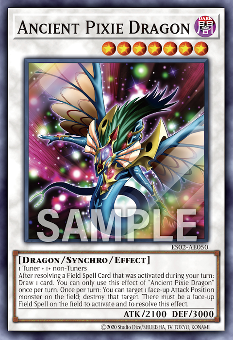ES02-AE050 (SR)Ancient Pixie Dragon