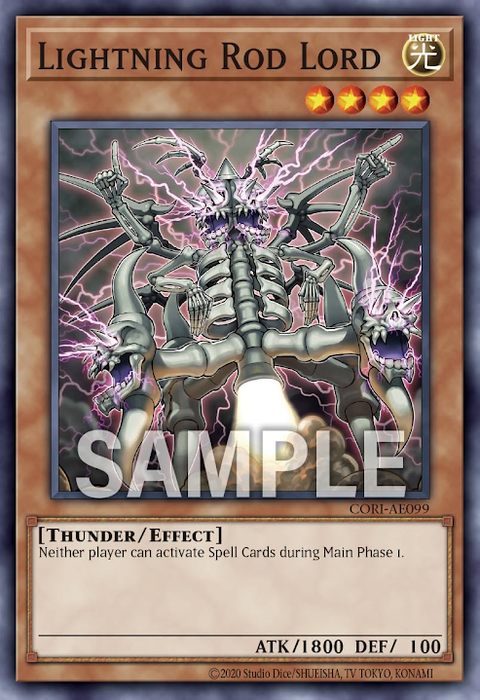 CORI-AE099 Lightning Rod Lord