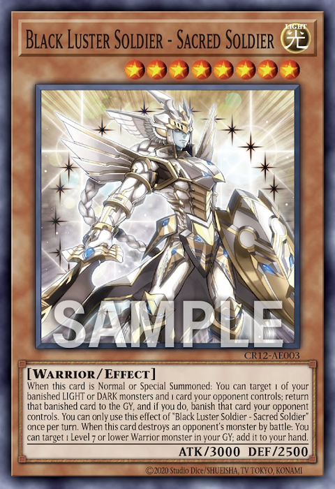CR12-AE003 Black Luster Soldier - Sacred Soldier