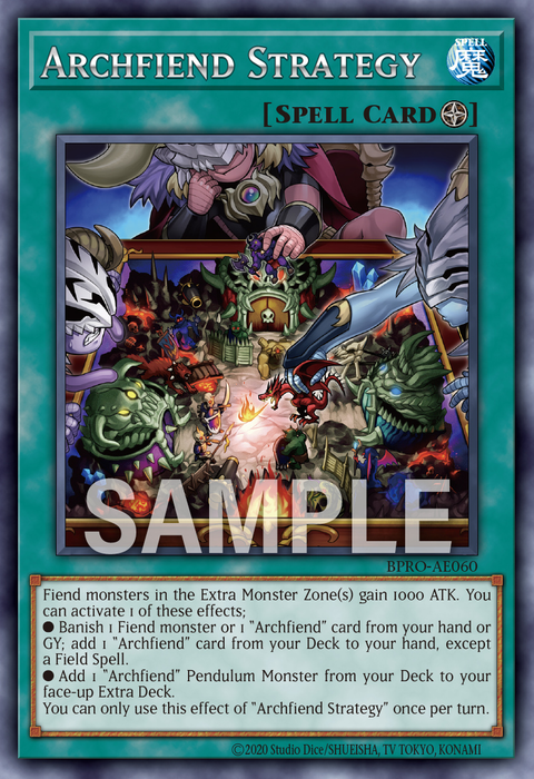 BPRO-AE060 (R)Archfiend Strategy