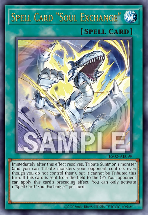 ES02-AE099 (UTR)Spell Card "Soul Exchange"