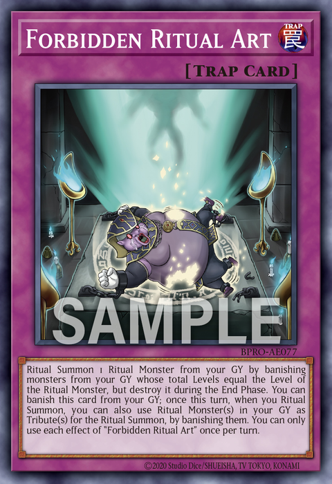 BPRO-AE077 Forbidden Ritual Art