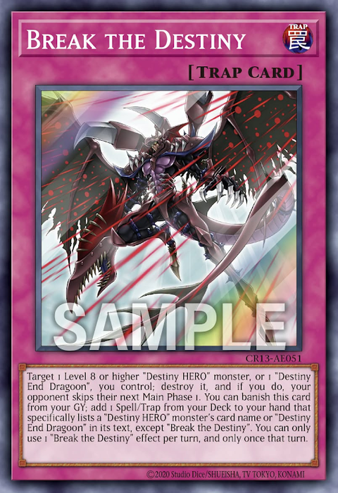 CR13-AE051 (SR)Break the Destiny