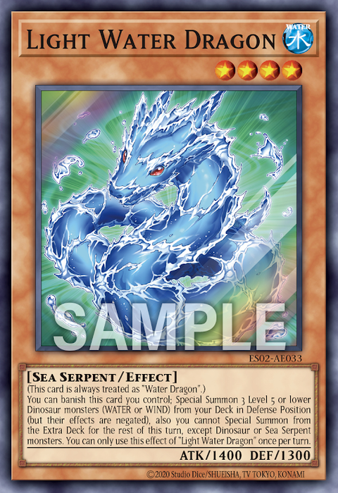 ES02-AE033 (SR)Light Water Dragon