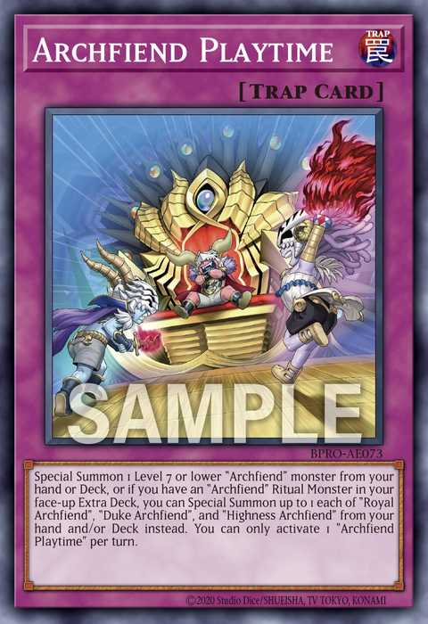 BPRO-AE073 Archfiend Playtime