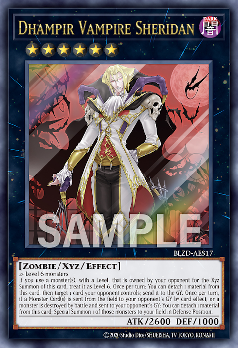BLZD-AES17 (UR)Dhampir Vampire Sheridan(交血鬼 吸血鬼雪利登)