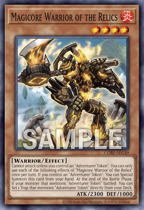 CORI-AEC49 Magicore Warrior of the Relics