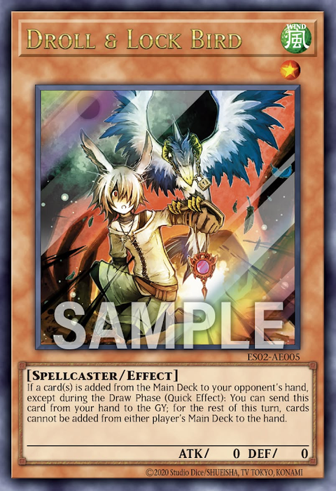 ES02-AE005 (UR)Droll & Lock Bird