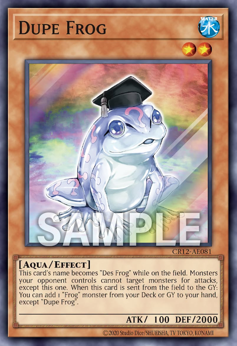 CR12-AE081 (SR)Dupe Frog
