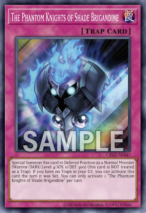 CR12-AE047 (SR)The Phantom Knights of Shade Brigandine