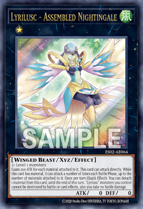 ES02-AE064 (UR)Lyrilusc - Assembled Nightingale