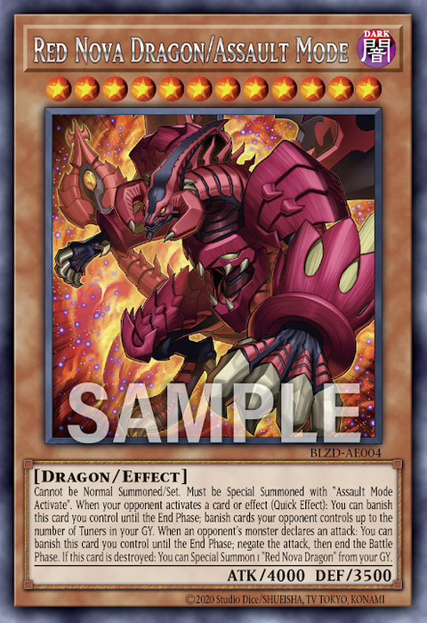 BLZD-AE004 (R)Red Nova Dragon/Assault Mode(紅蓮新星龍/爆裂型態)