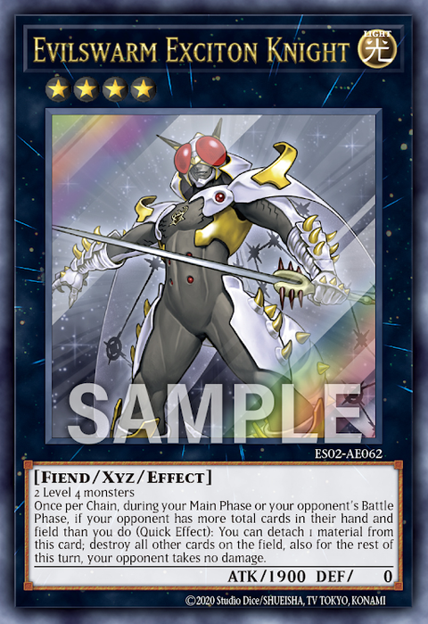 ES02-AE062 (UR)Evilswarm Exciton Knight