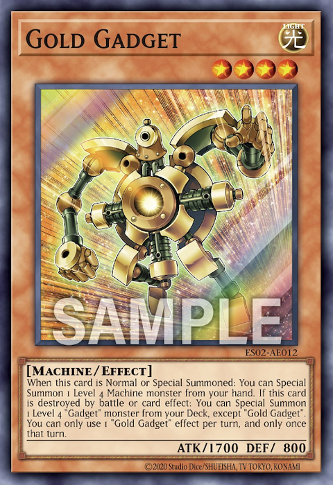ES02-AE012 (SR)Golden Gadget