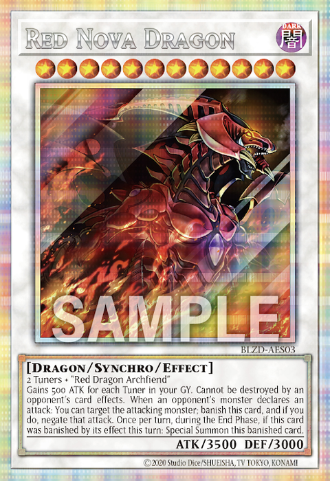 BLZD-AES03 (PSER)Red Nova Dragon(紅蓮新星龍)