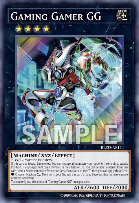 BLZD-AE111 (SR)Gaming Gamer GG
(遊戲玩家 GG)