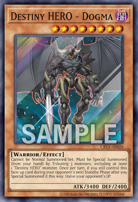 CR13-AE026 (SR)Destiny HERO - Dogma
