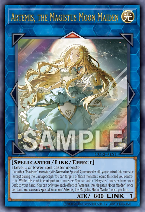 CORI-AES13 (UR)Artemis, the Magistus Moon Maiden