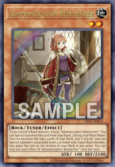 CR13-AE053 (UR)Adamancipator Researcher