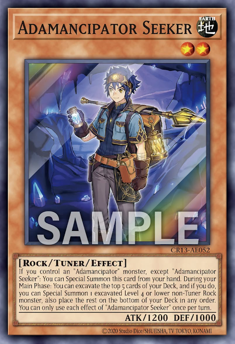 CR13-AE052 (SR)Adamancipator Seeker
