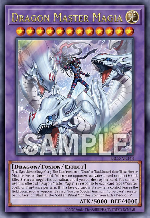ES02-AE043 (UR)Dragon Master Magia