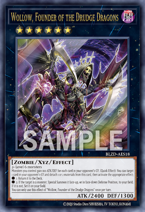 BLZD-AES18 (UR)Wollow, Founder of the Drudge Dragons(死祖的隸龍 沃羅)