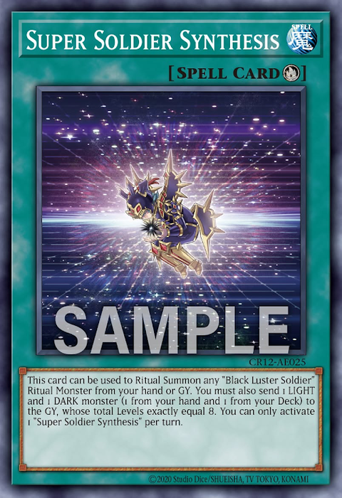 CR12-AE025 Super Soldier Synthesis