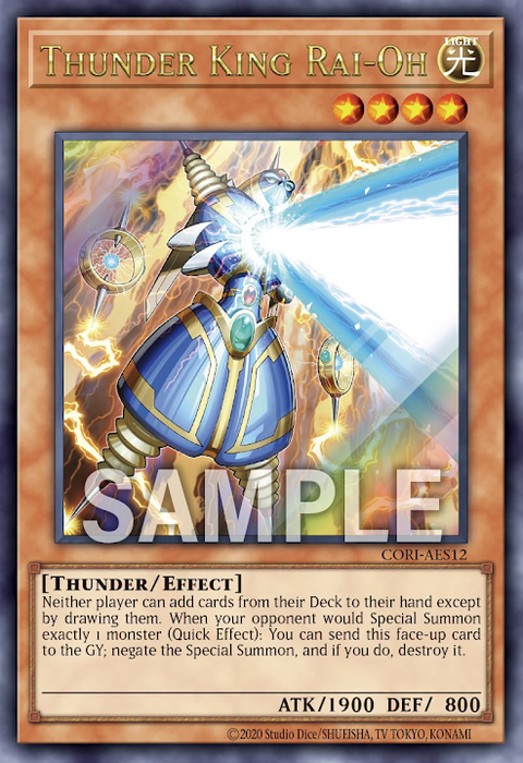 CORI-AES12 (UR)Thunder King Rai-Oh