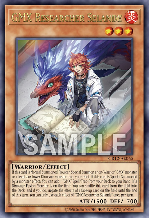 CR12-AE065 (UR)GMX Researcher Selande