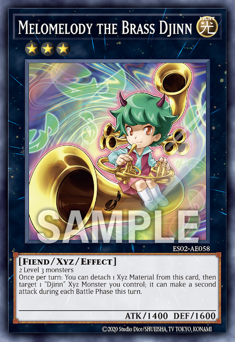 ES02-AE058 (SR)Melomelody the Brass Djinn