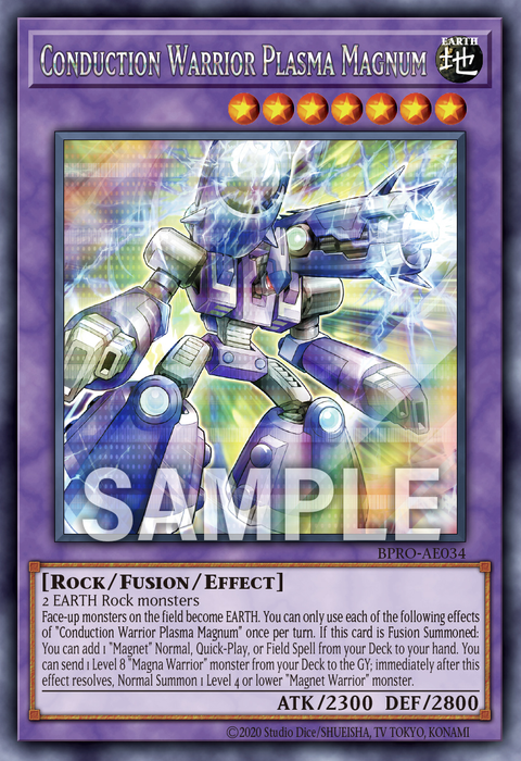 BPRO-AE034 (SER)Conduction Warrior Plasma Magnum