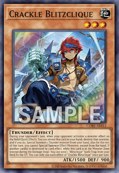 CORI-AE012 (SR)Crackle Blitzclique