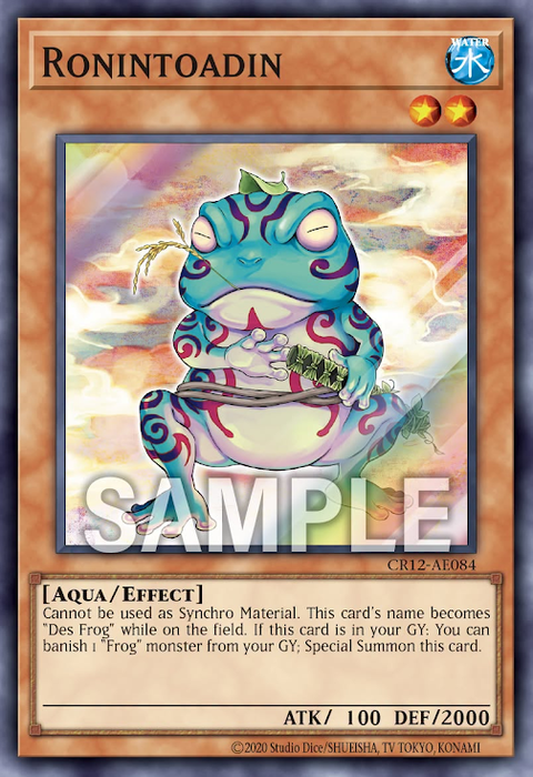 CR12-AE084 (SR)Ronintoadin