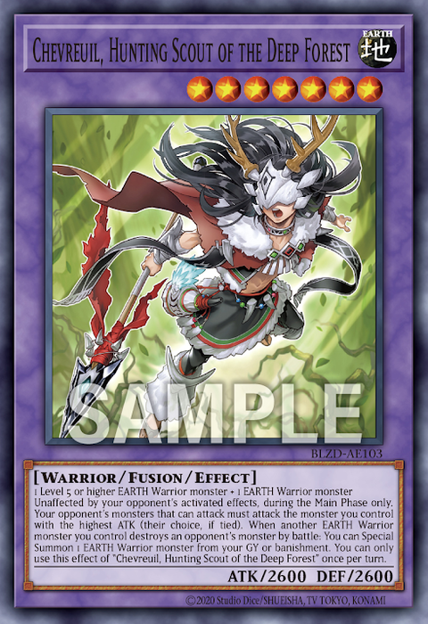 BLZD-AE103 Chevreuil, Hunting Scout of the Deep Forest(密林の狩猟者シュヴルイユ)
(密林的狩獵者 謝福洛伊)