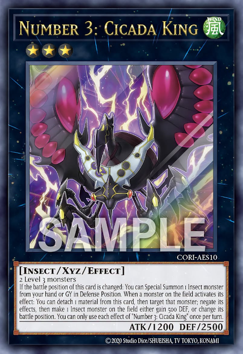 CORI-AES10 (UR)Number 3: Cicada King