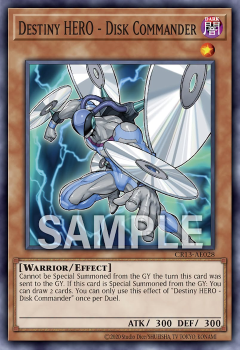 CR13-AE028 Destiny HERO - Disk Commander