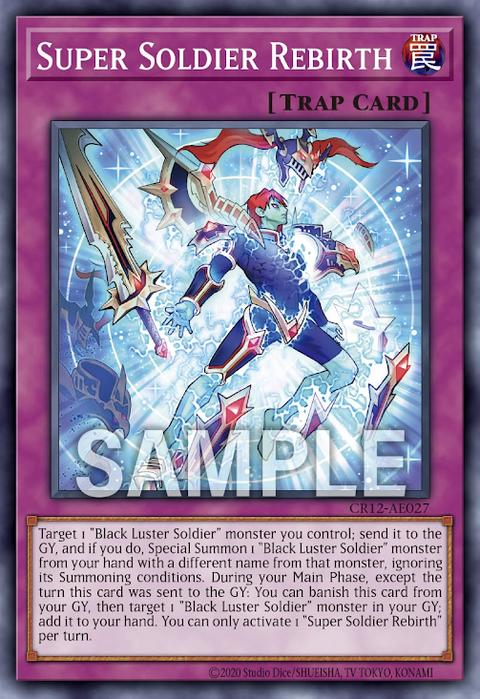 CR12-AE027 Super Soldier Rebirth