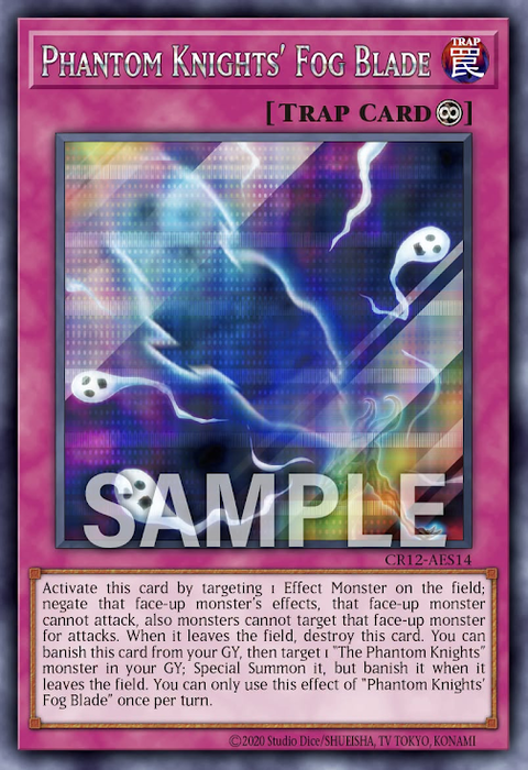 CR12-AES14 (SER)Phantom Knights' Fog Blade