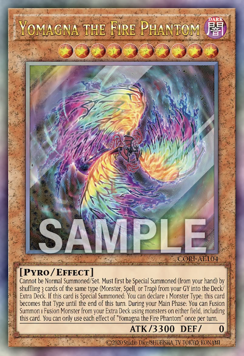 CORI-AE104 (UTR)Yomagna the Fire Phantom