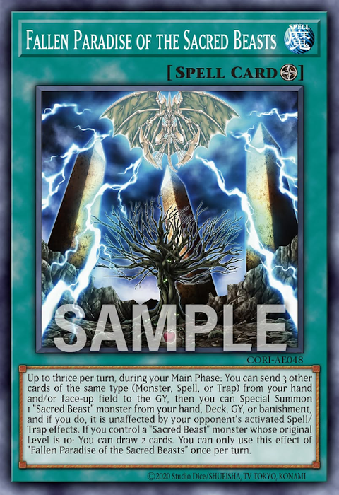 CORI-AE048 Fallen Paradise of the Sacred Beasts