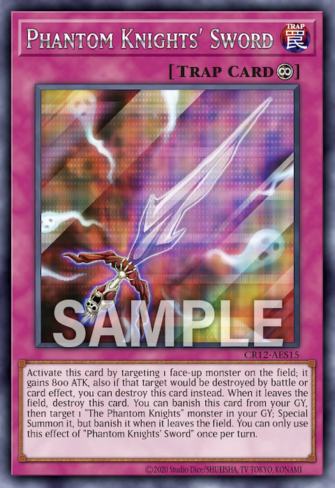 CR12-AES15 (SER)Phantom Knights' Sword