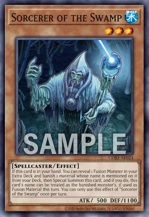 CORI-AE024 Sorcerer of the Swamp