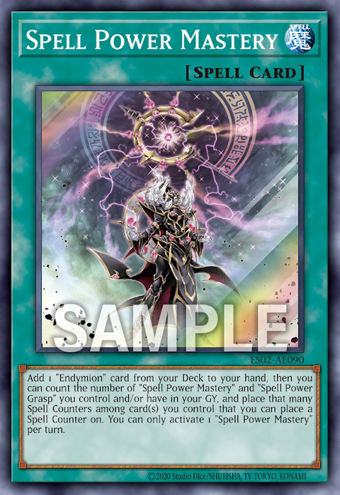 ES02-AE090 (SR)Spell Power Mastery
