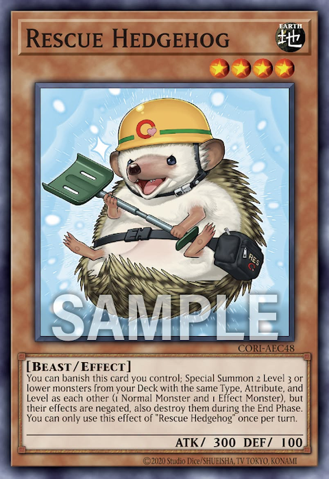 CORI-AEC48 Rescue Hedgehog