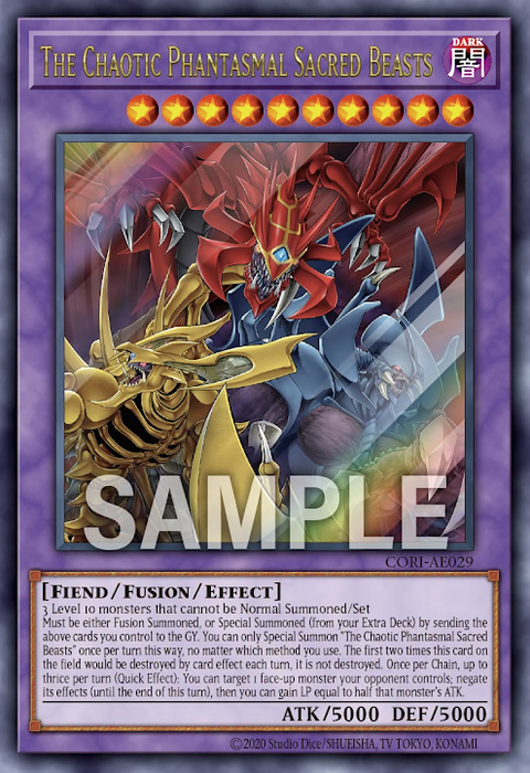 CORI-AE029 (UR)The Chaotic Phantasmal Sacred Beasts