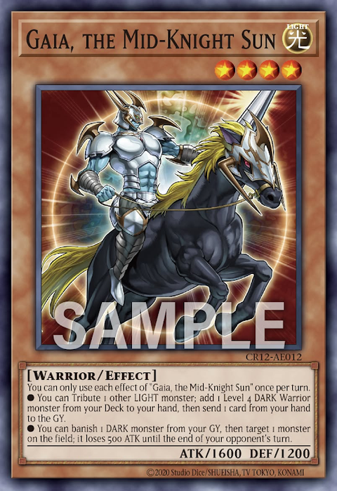 CR12-AE012 Gaia, the Mid-Knight Sun