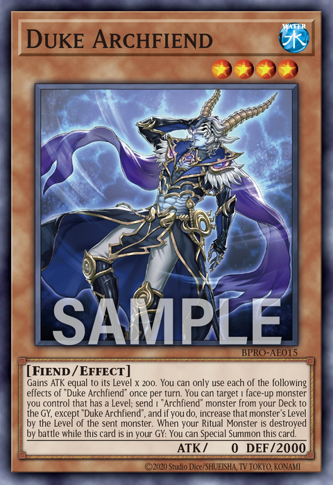 BPRO-AE015 Duke Archfiend