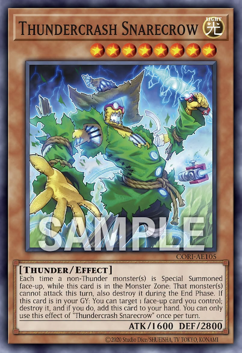 CORI-AE105 Thundercrash Snarecrow
